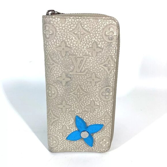 LOUIS VUITTON M81573 Taurillon Clemence - Climbing Zippy Wallet-Vertical Wallet - Picture 1 of 7